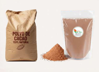 Polvo De Cacao Natural